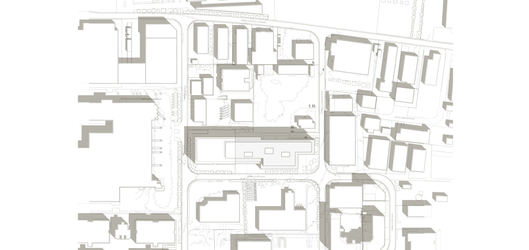 amos architectes – Ziplo, Plan-les-ouates