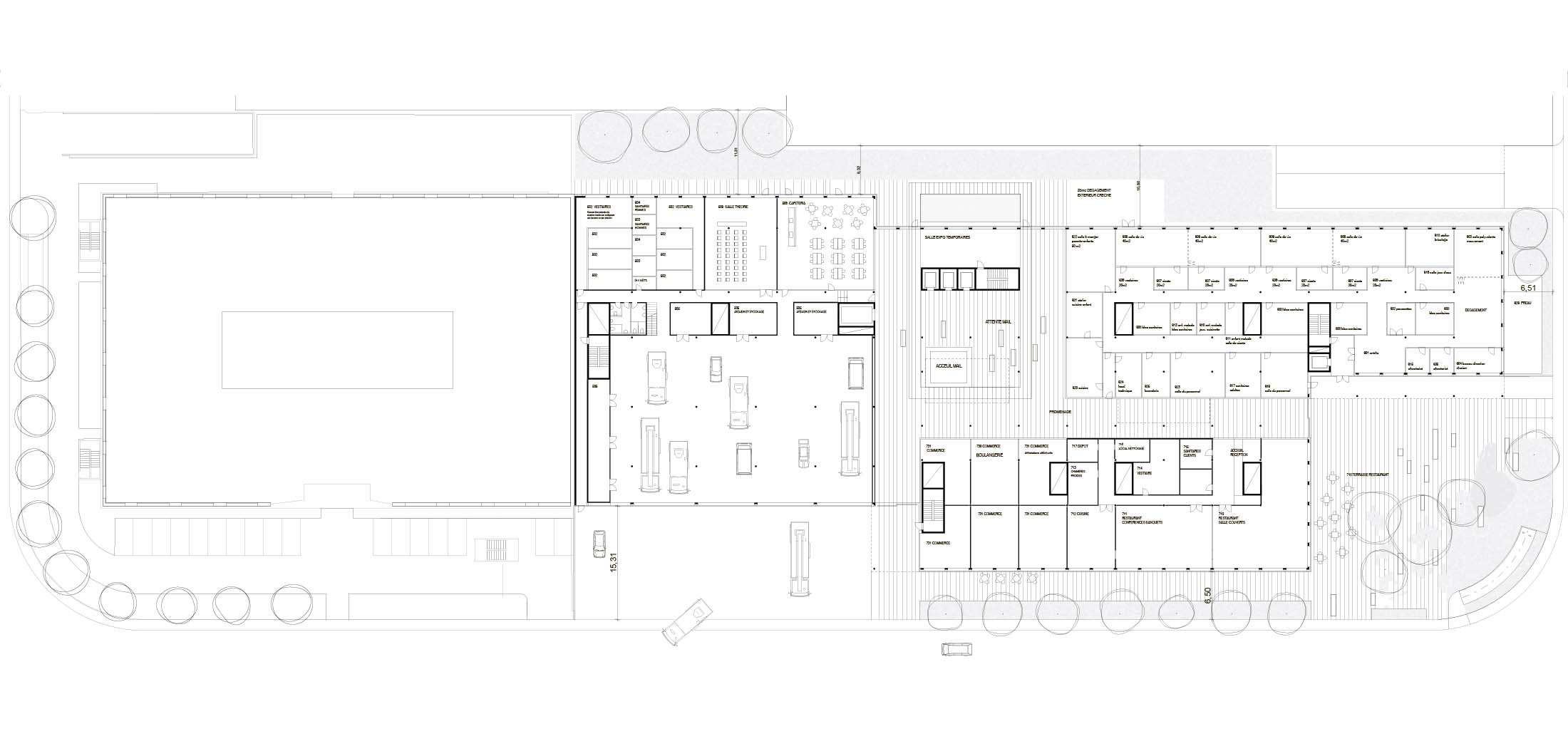 amos architectes – Ziplo, Plan-les-ouates
