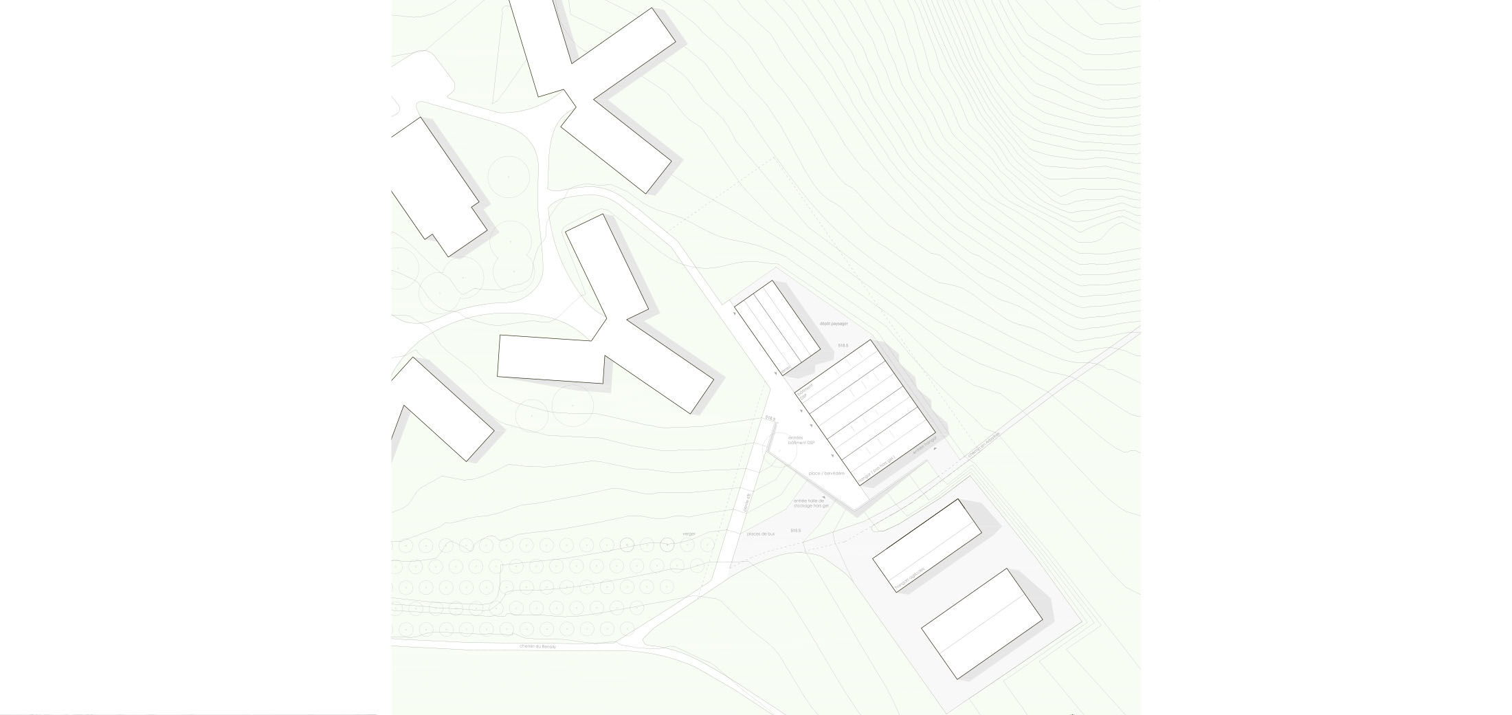 amos architectes – Ateliers de production, Lavigny