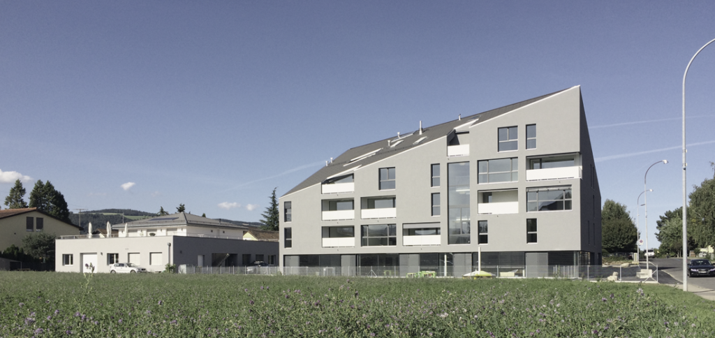 amos architectes – Immeuble de logement l’Amandier à Gland