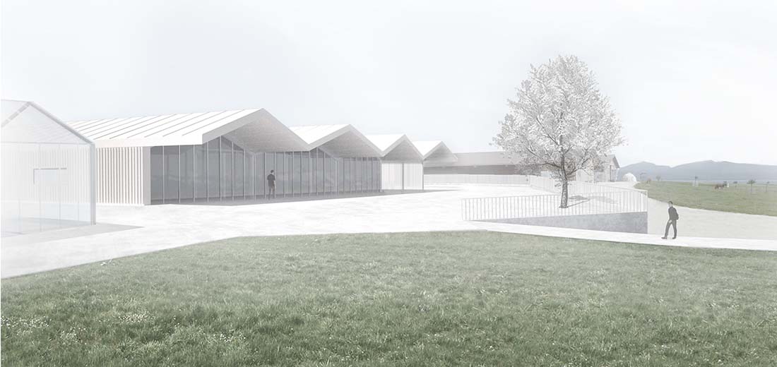 amos architectes – Ateliers de production, Lavigny