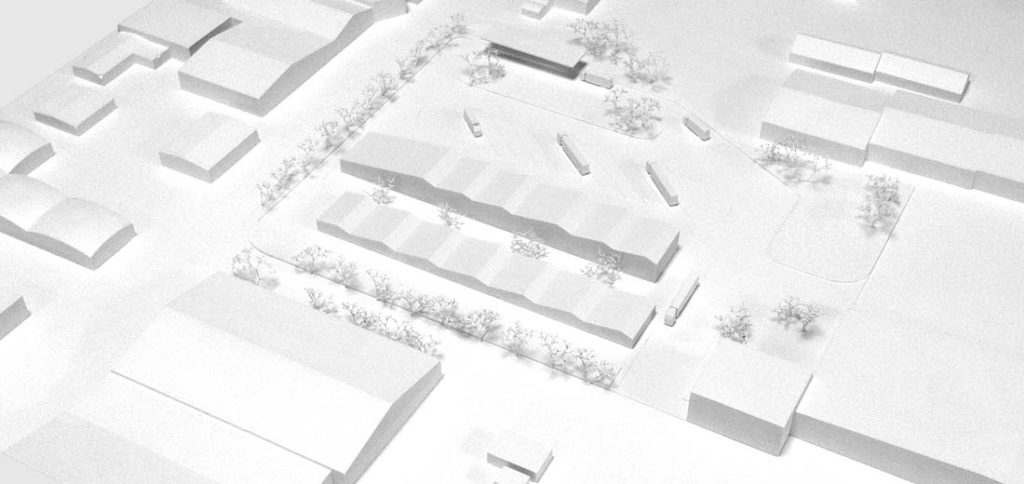 amos architectes – Douane poids lourds, Martigny